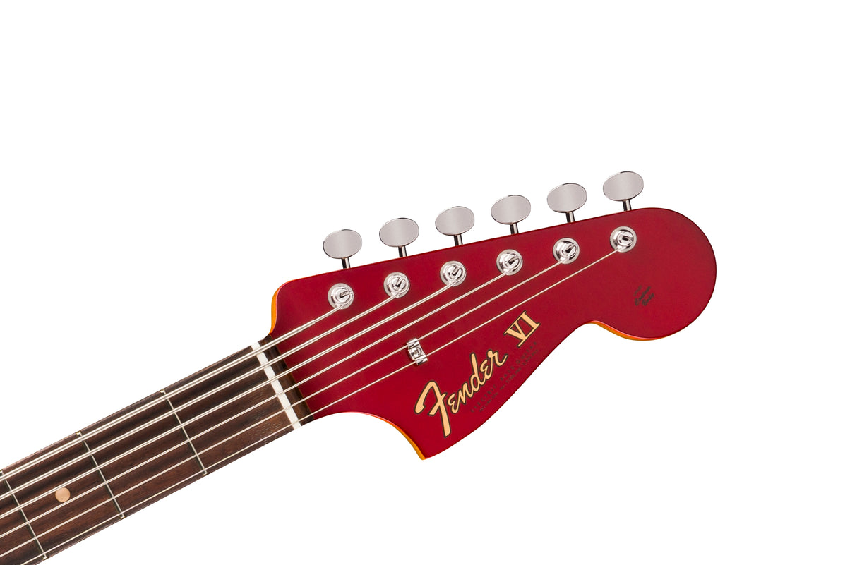 Fender Vintera III Early '60s Bass VI (Candy Apple Red)