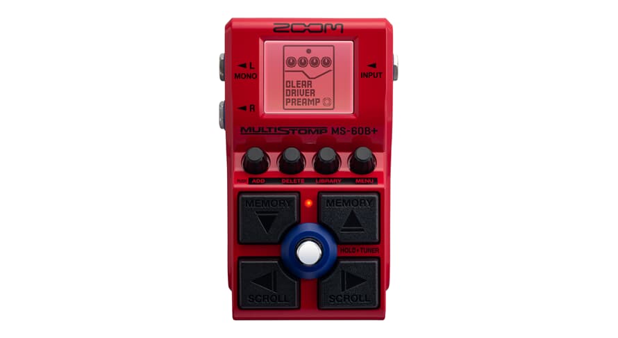 Zoom MS-60B+ pédale de basse MultiStomp