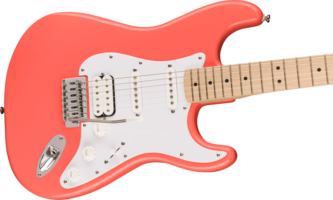 Fender Squier Sonic Stratocaster HSS Guitare électrique (Tahitian Coral)