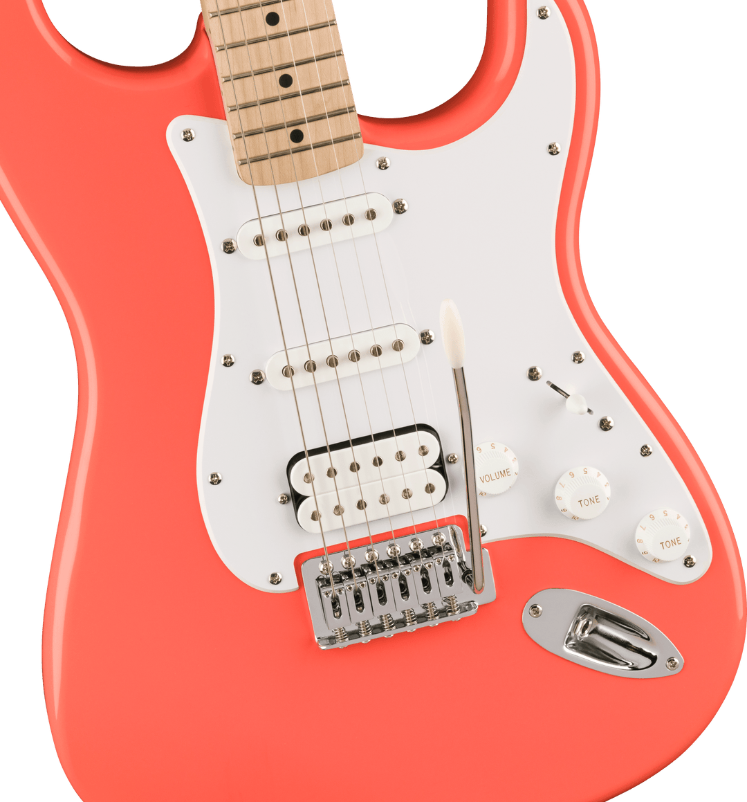 Fender Squier Sonic Stratocaster HSS Guitare électrique (Tahitian Coral)