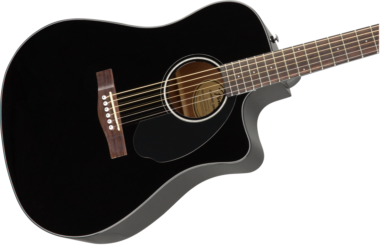 Fender CD-60SCE Dreadnought Western (Black)