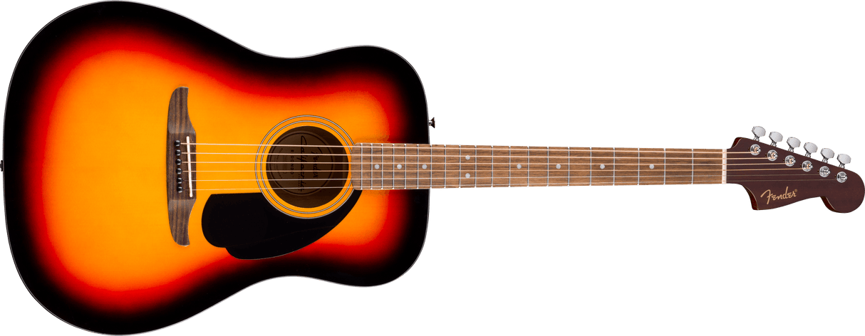 Fender California Standard Redondo™, Spruce Top, Black Pickguard, 3-Color Sunburst
