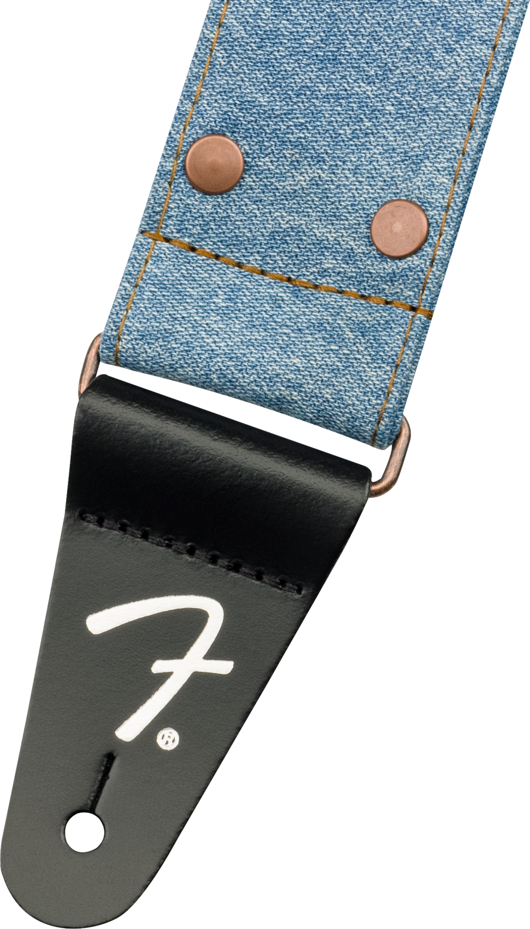 Sangle Guitare Fender x Wrangler Denim (Light Indigo, 2")