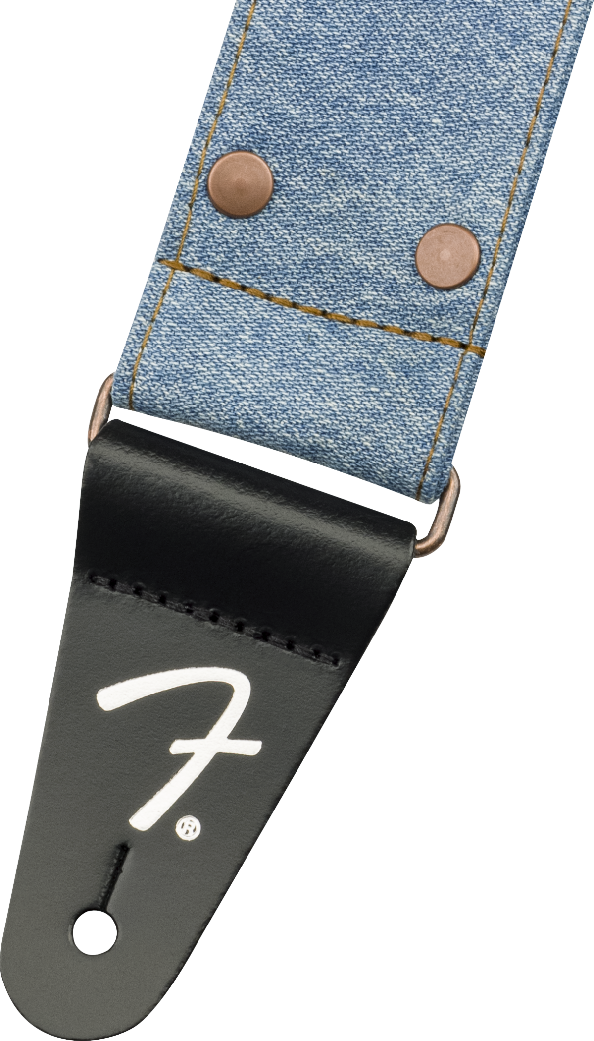 Sangle Guitare Fender x Wrangler Denim (Light Indigo, 2")