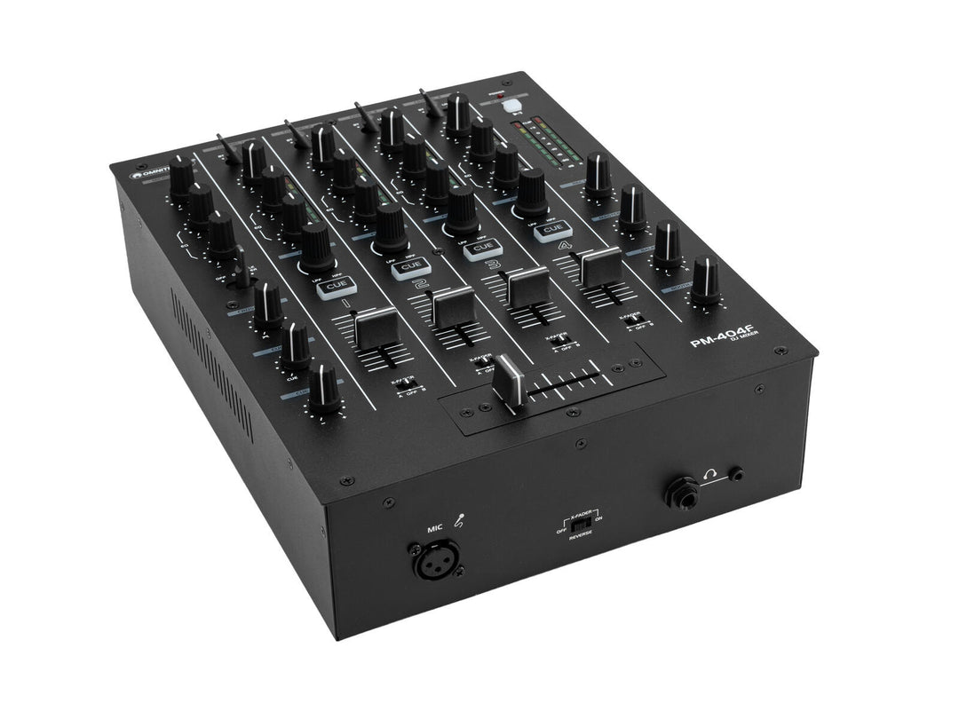 OMNITRONIC PM-404F table de mixage DJ 4 canaux avec filtre et Bluetooth