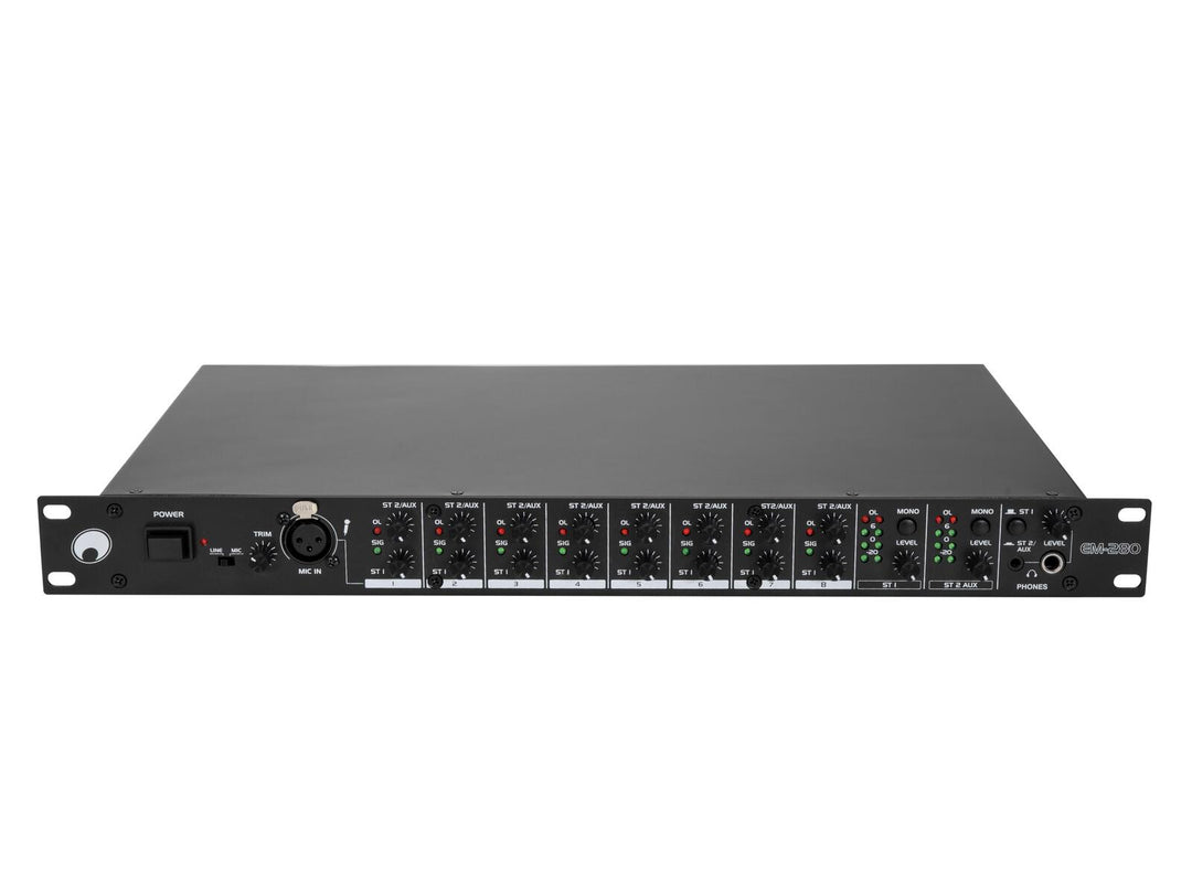 OMNITRONIC EM-280 Mélangeur de divertissement
