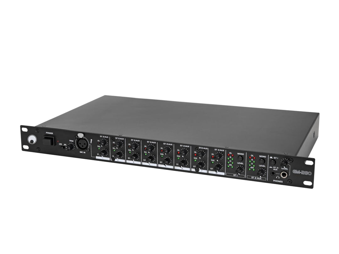 OMNITRONIC EM-280 Mélangeur de divertissement