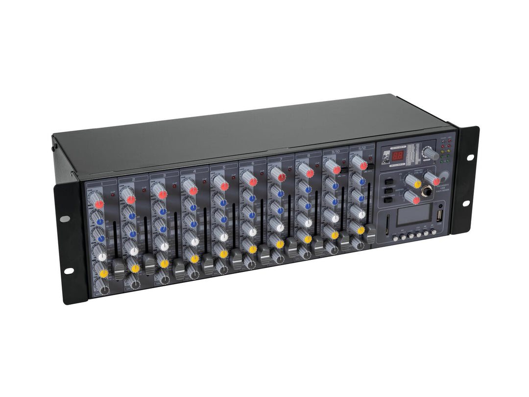 OMNITRONIC RM-1422FX USB Console de mixage rackable