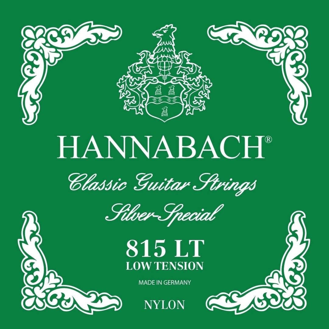 Hannabach Strings pour guitares classiques Serie 815 tension Low Silver special - set low (815LT)