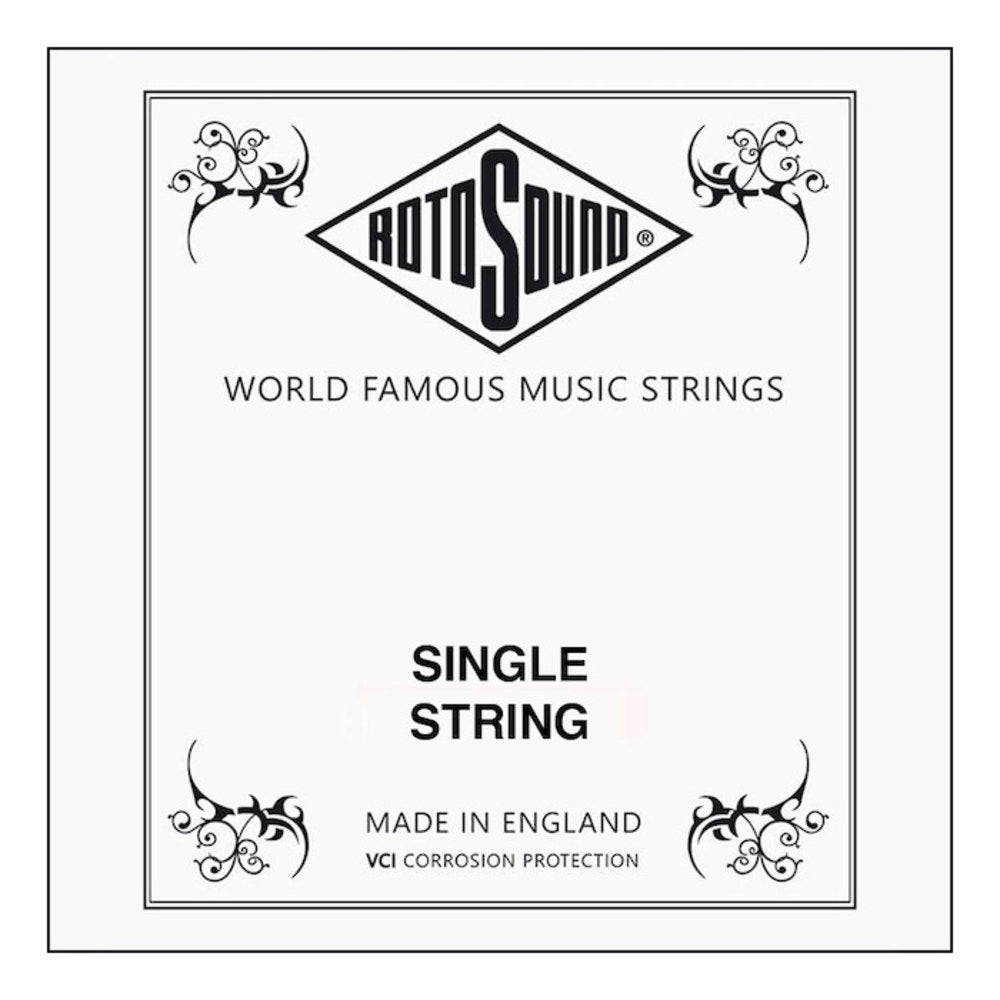 Rotosound RS3002 Professional corde de ré pour violoncelle, acier chromé flatwound