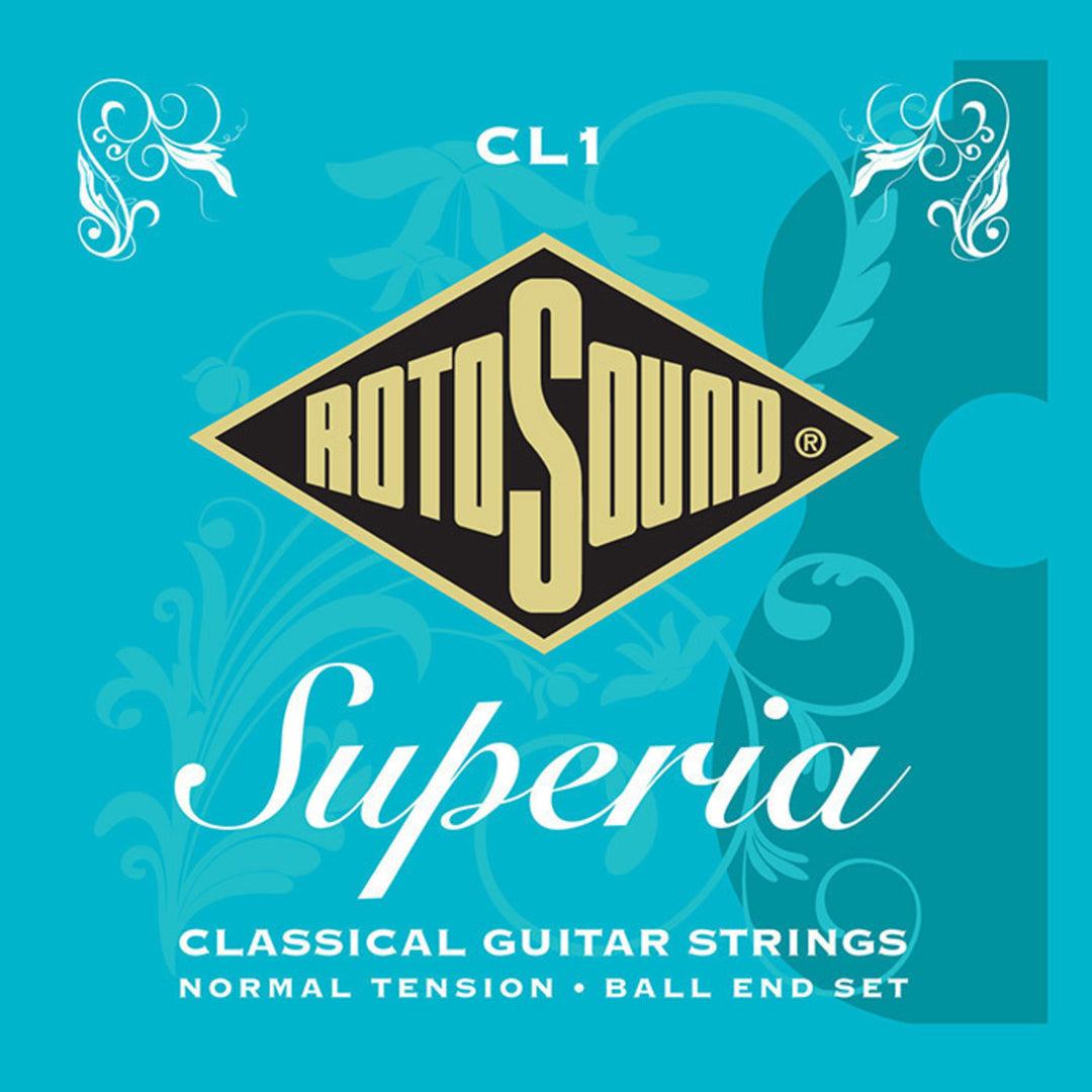 Cordes Rotosound pour guitare classique Superia CL1 - Set CL1 extrémité à boule normale (CL1)