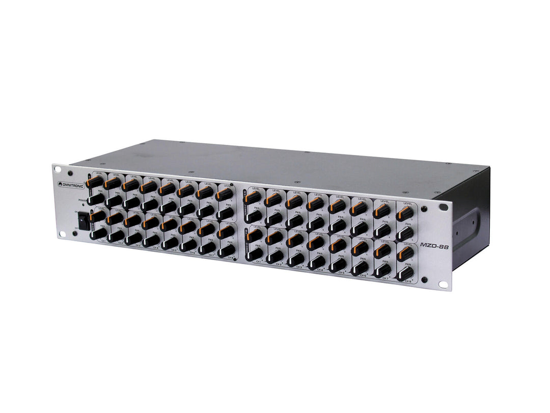 OMNITRONIC MZD-88 Distributeur matriciel de zones