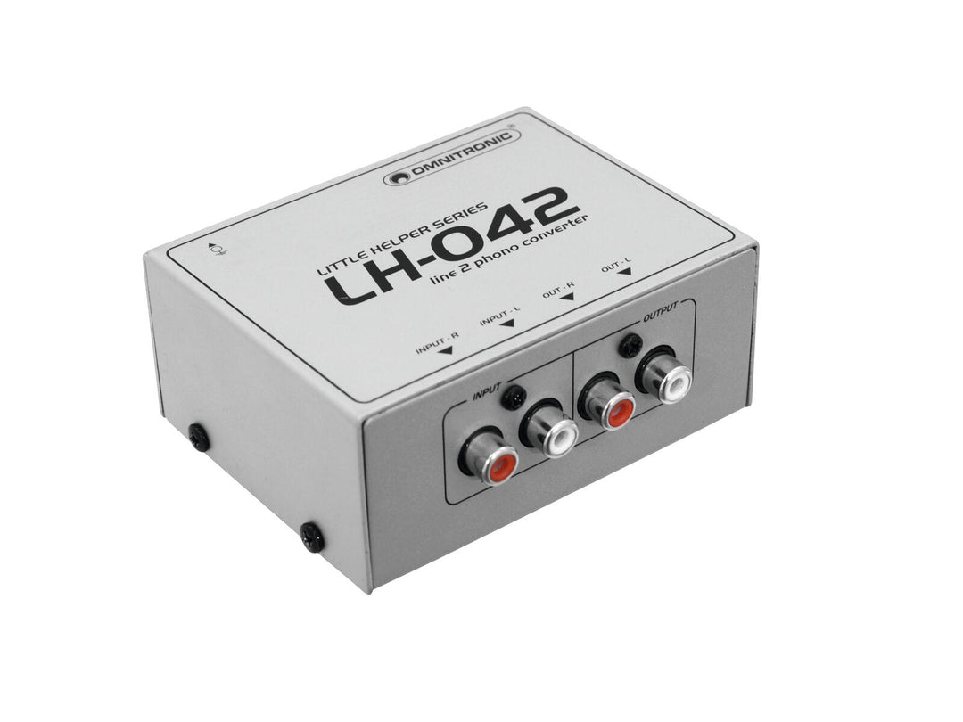 OMNITRONIC LH-042 Convertisseur ligne/phono