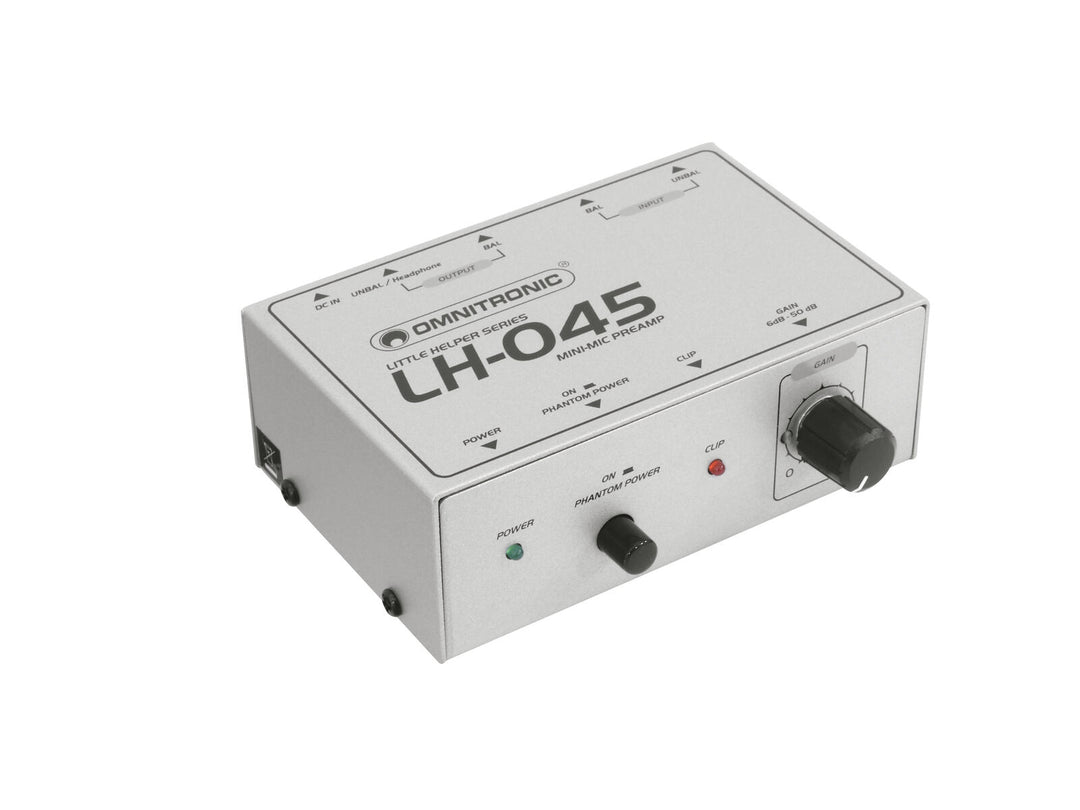 OMNITRONIC LH-045 Préamplificateur pour microphone