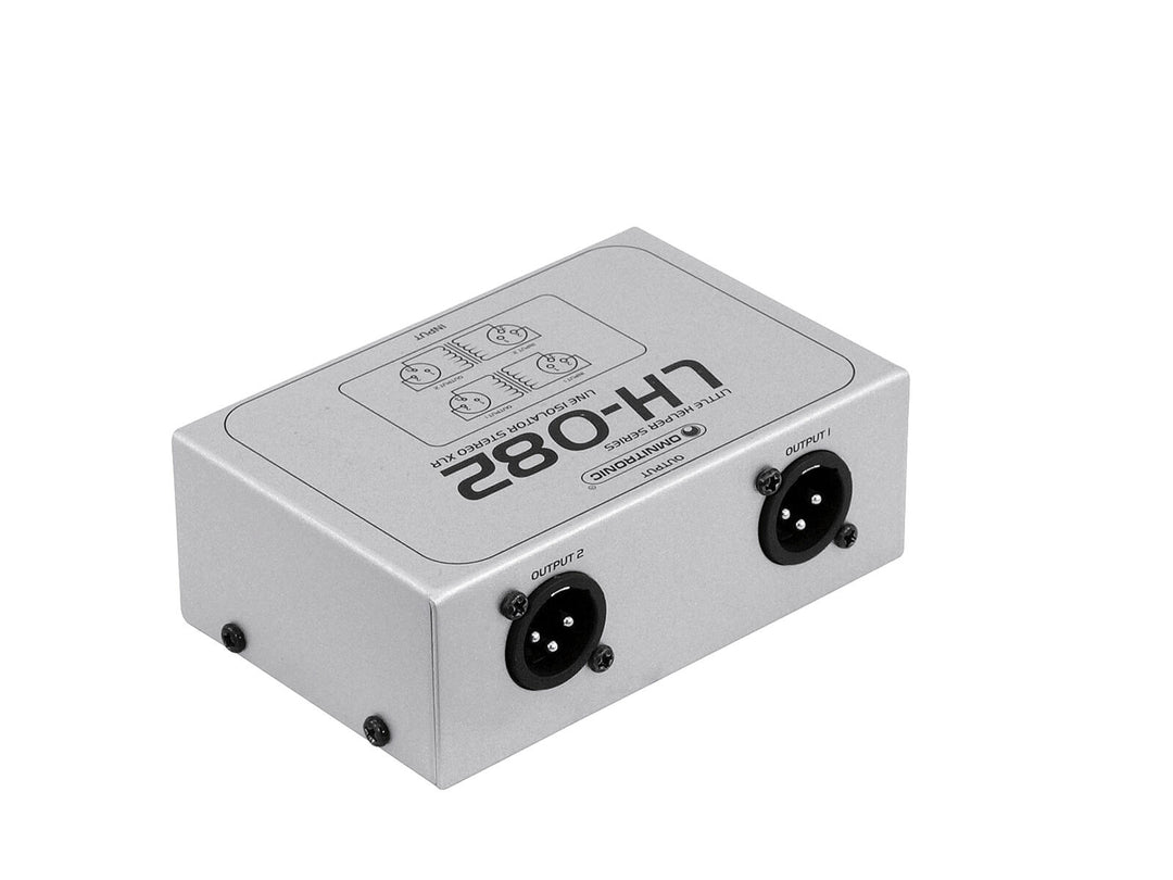Isolateur stéréo OMNITRONIC LH-082 XLR
