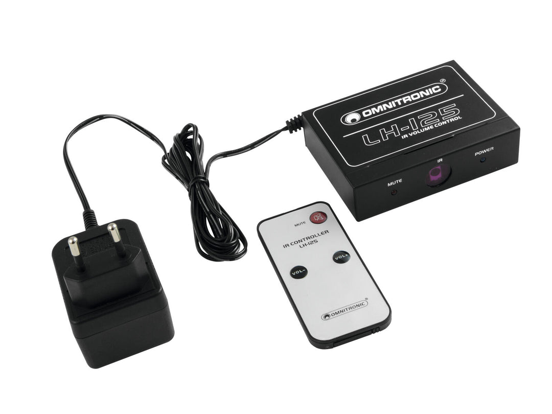 Contrôleur de volume IR OMNITRONIC LH-125