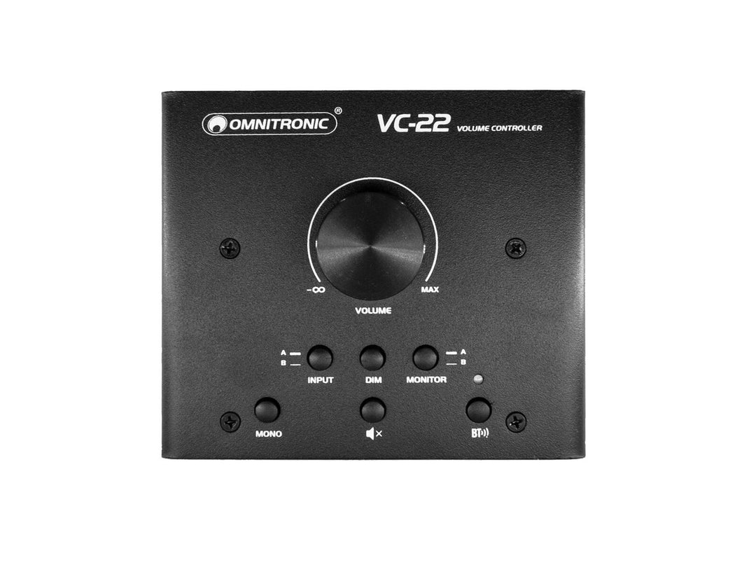 Contrôleur de volume OMNITRONIC VC-22, actif