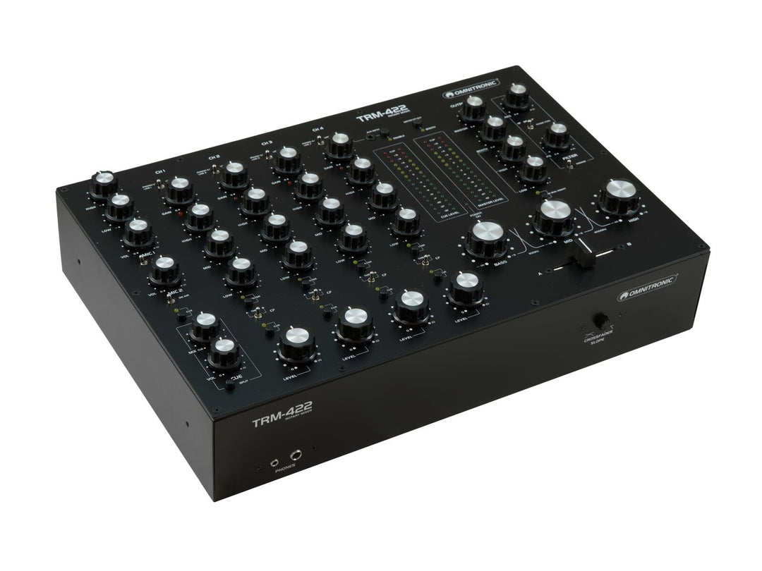 OMNITRONIC TRM-422 Mélangeur rotatif 4 canaux