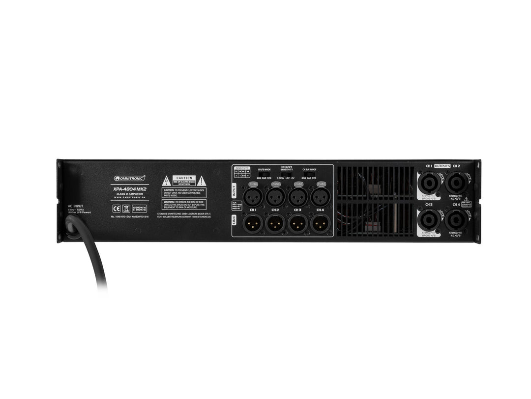 OMNITRONIC Amplificateur XPA-4804 MK2
