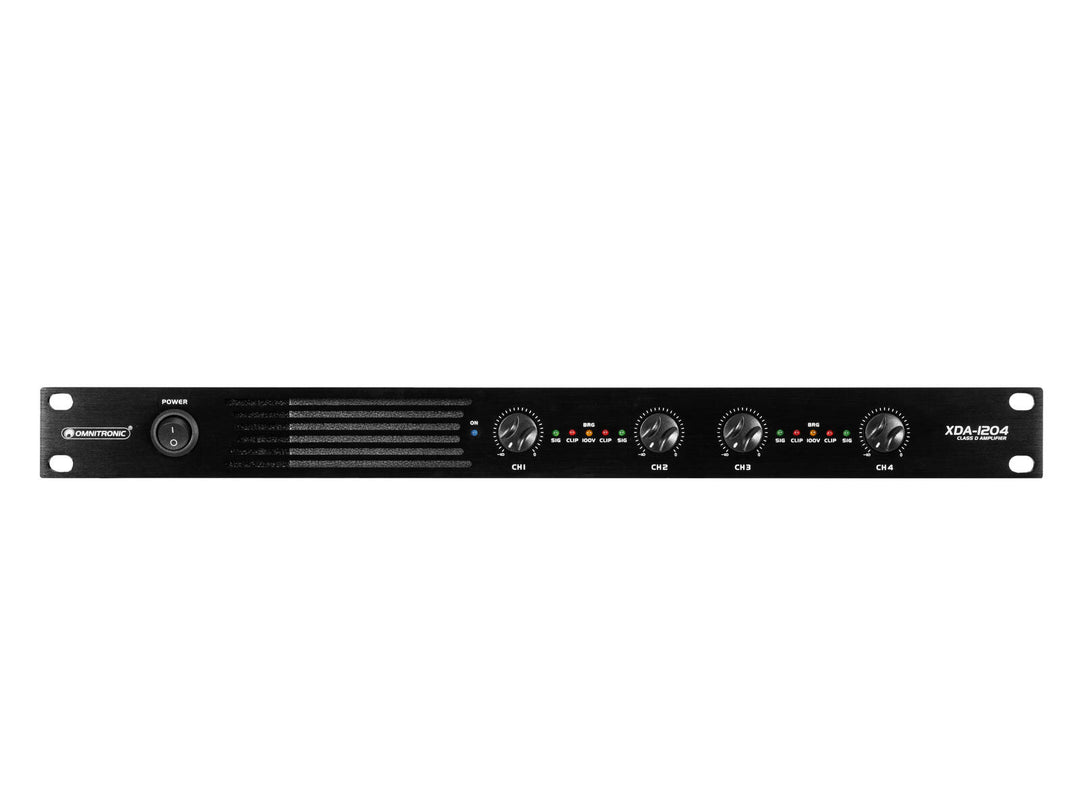 OMNITRONIC XDA-1204 amplificateur Class D 4 canaux
