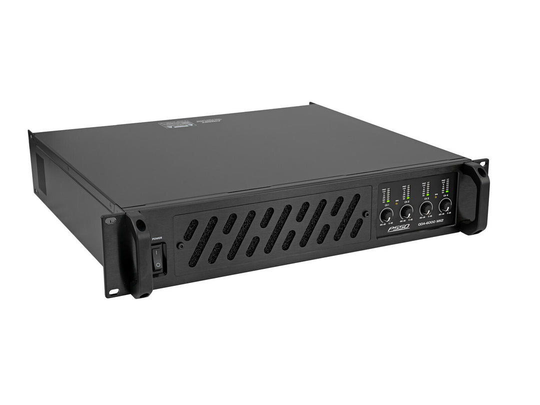 PSSO QDA-6000 MK2 Amplificateur 4 canaux