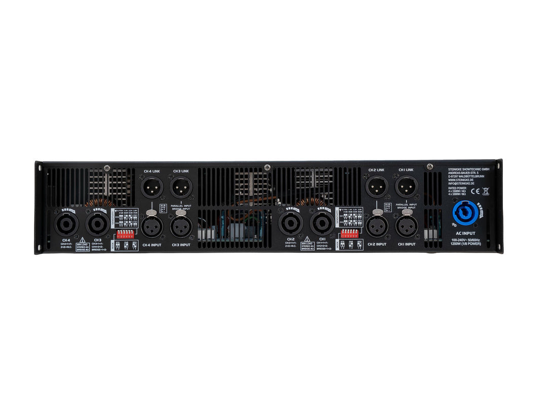 PSSO QDA-6000 MK2 Amplificateur 4 canaux