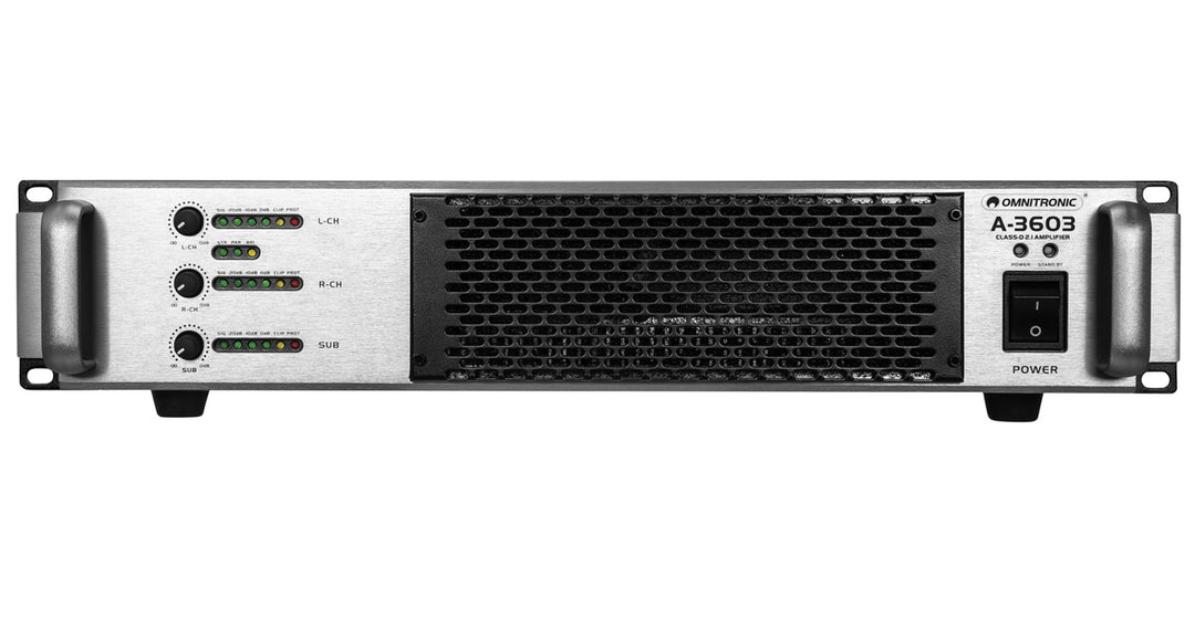 Omnitronic A-3603 ClaD 2.1 Amplificateur