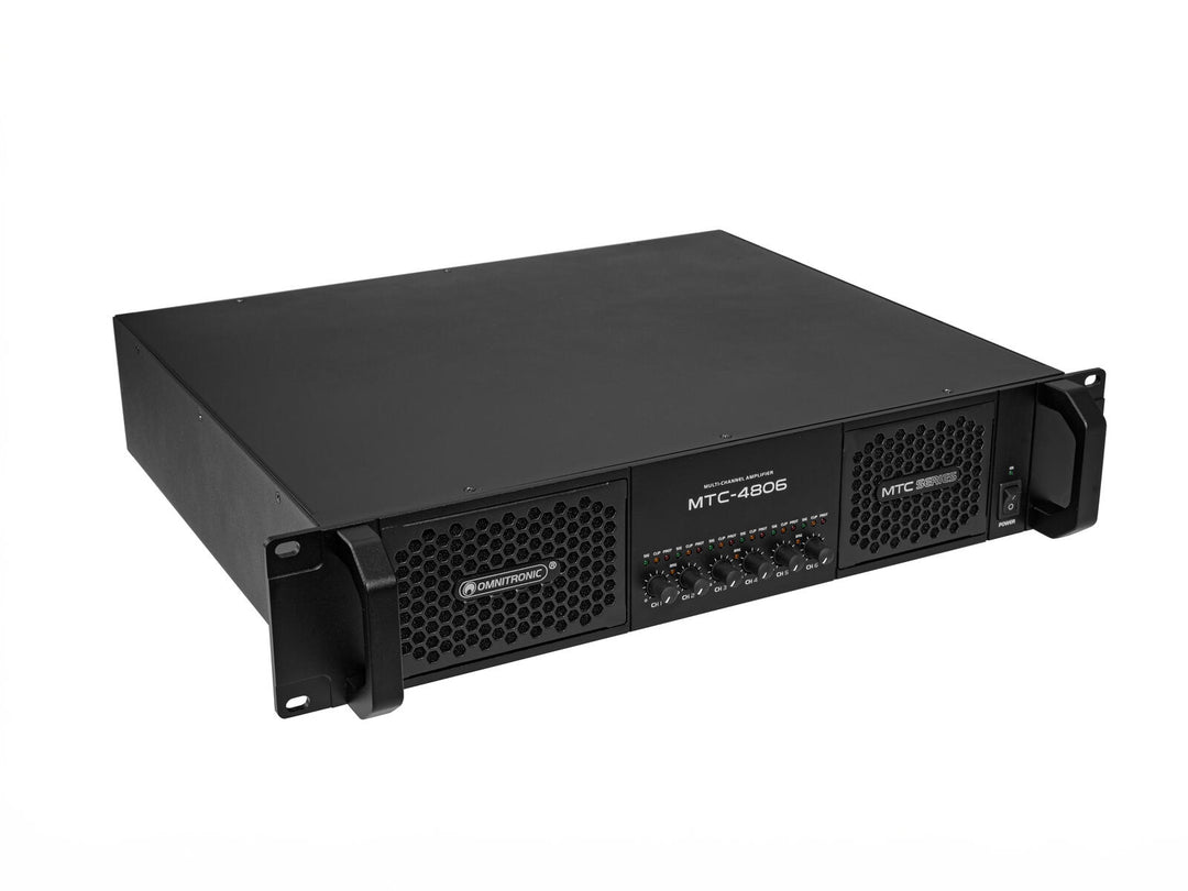 OMNITRONIC MTC-4806 Amplificateur 6 canaux