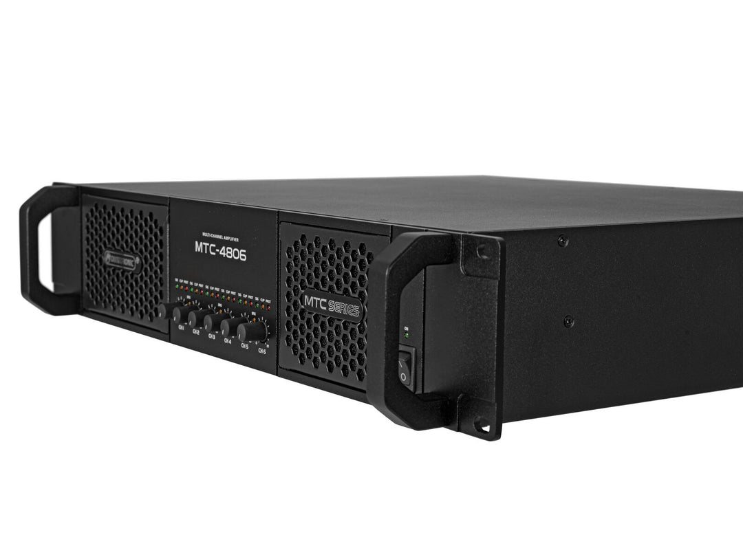 OMNITRONIC MTC-4806 Amplificateur 6 canaux