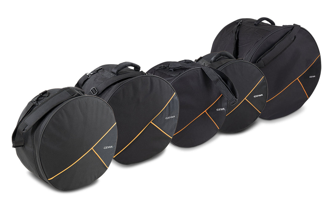 GEWA set de housses pour batteries Premium - 20x18, 10x9, 12x10, 14x14, 14x6,5"