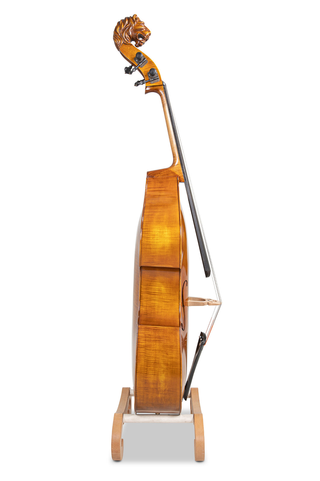 GEWA Contrebasse Meister Rubner SOLO - 3/4 (Couleur ambre avec volute à tête de lion)