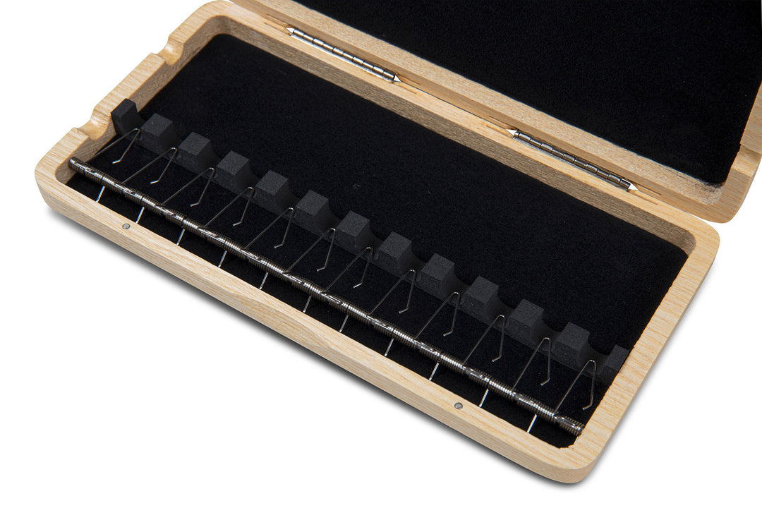 GEWA Reed case Bassoon 12 tubes - Finition laquée naturelle