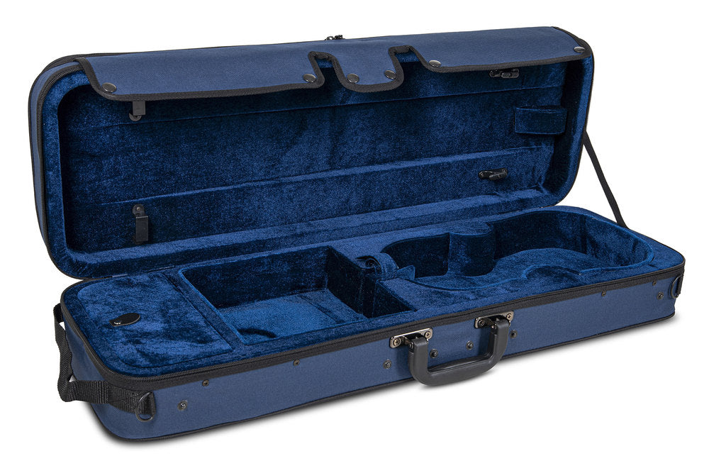 GEWA Pure CVK 02 étui pour violons 3/4, bleu foncé