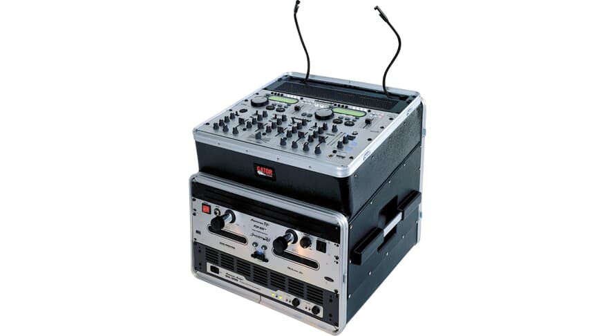 Gator GRC-10X8 rack de console 10U, Top ; 8U Bottom