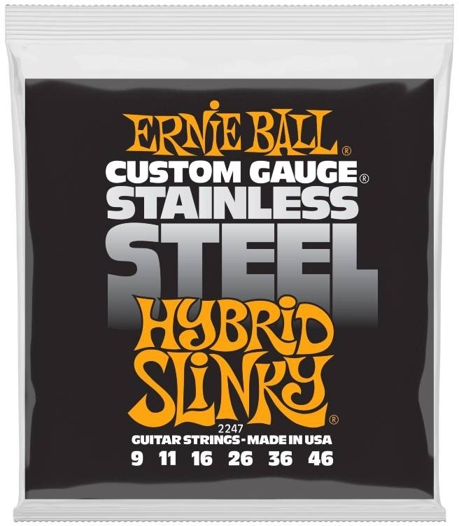 Ernie Ball 2247 Stainless Steel Hybrid Slinky