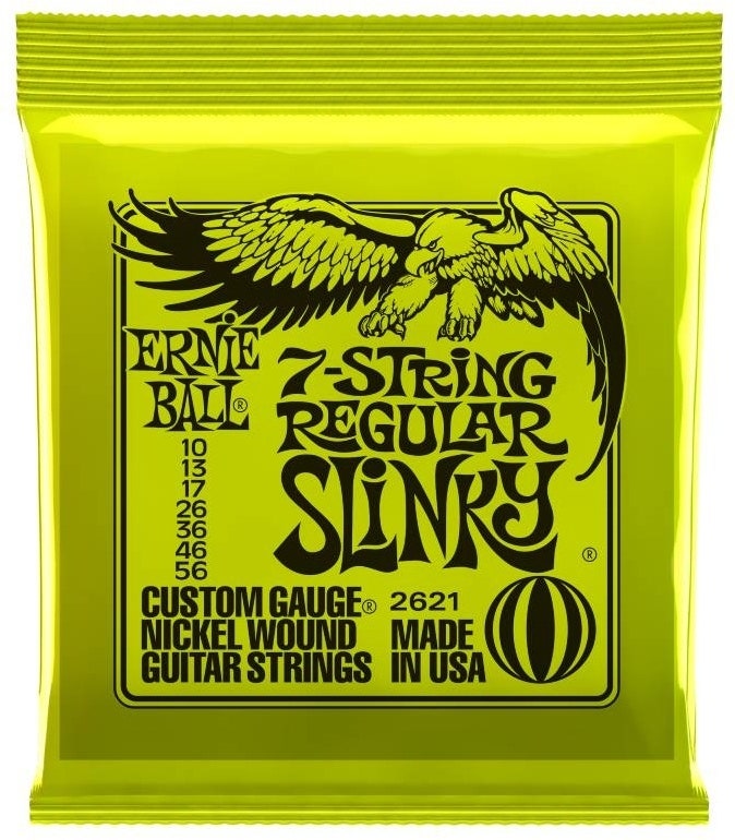 Ernie Ball 2621 7-String Regular Slinky Nickel