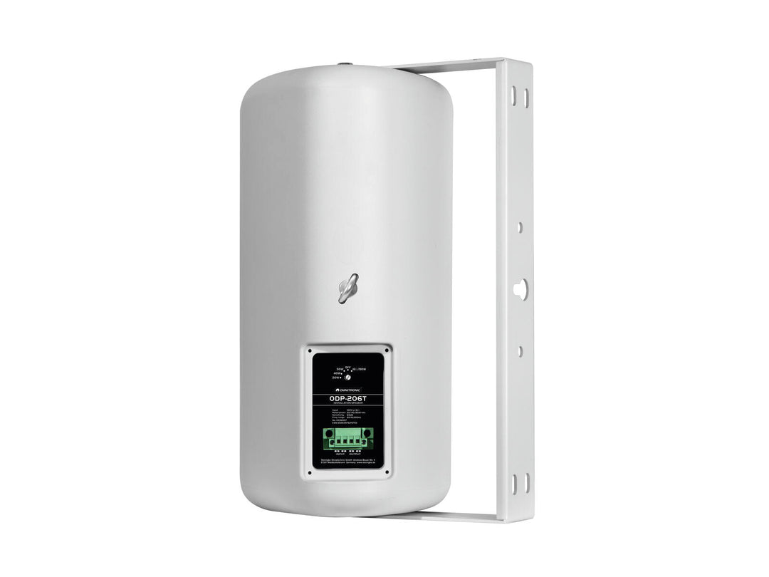 OMNITRONIC ODP-206T Enceinte d’installation 100V blanche 2x