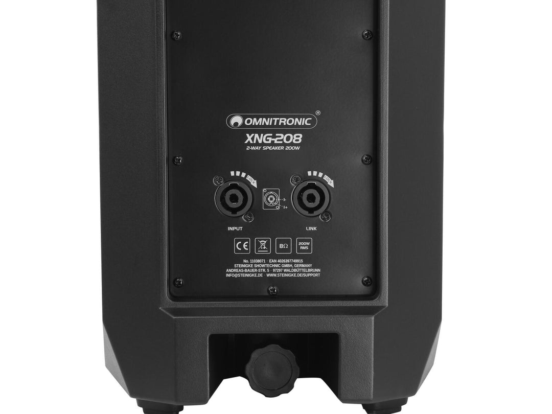 OMNITRONIC XNG-208 Enceinte 2 voies 8"