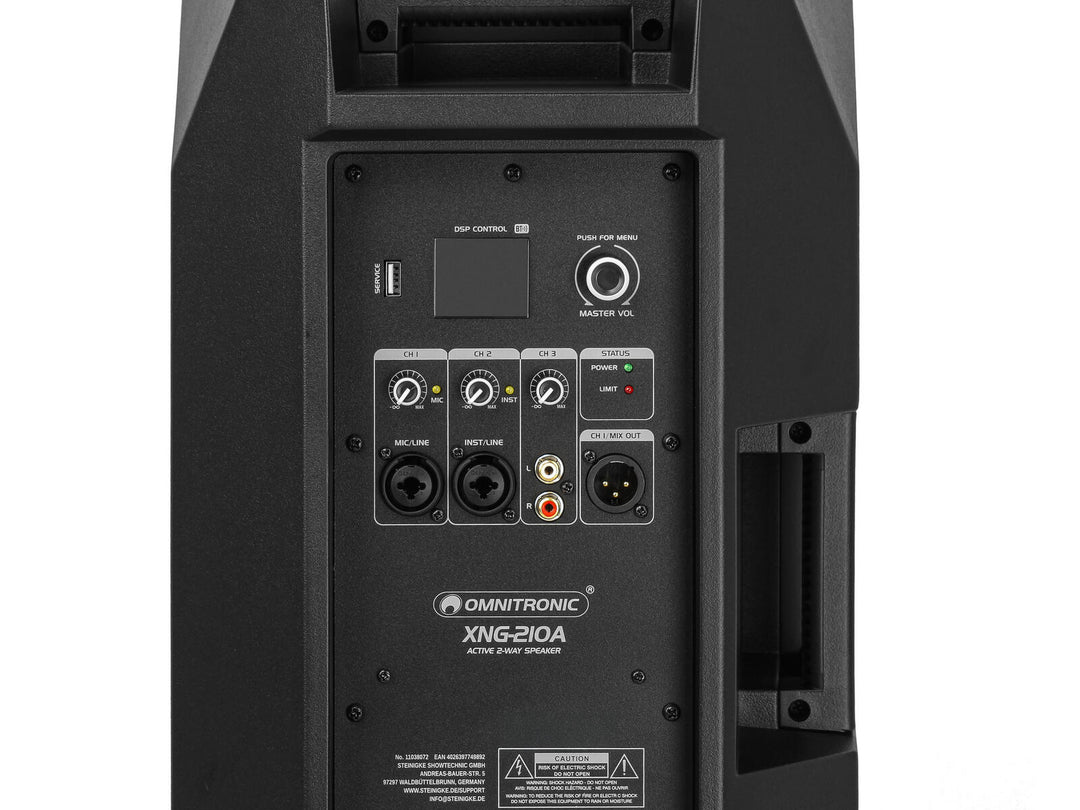 OMNITRONIC XNG-210A Enceinte 2 voies, active, DSP