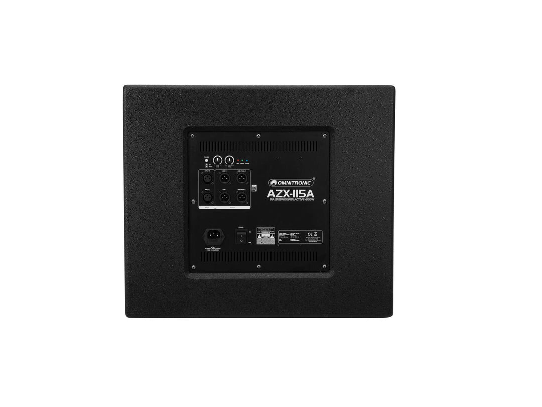 Omnitronic AZX-115A Caisson de basses actif