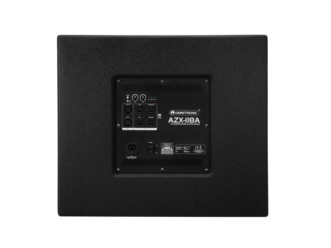 Omnitronic AZX-118A Subwoofer Actif