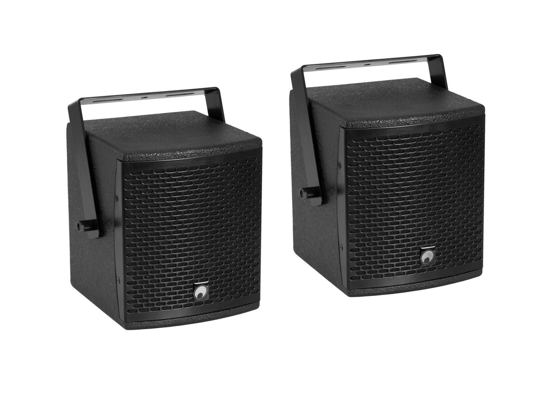 OMNITRONIC Set MOLLY-12A Subwoofer actif + 4x MOLLY-6 Top 8 ohms, noir