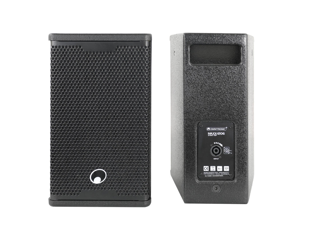 Enceinte supérieure 2 voies OMNITRONIC MAXX-1206 6.5" 2x