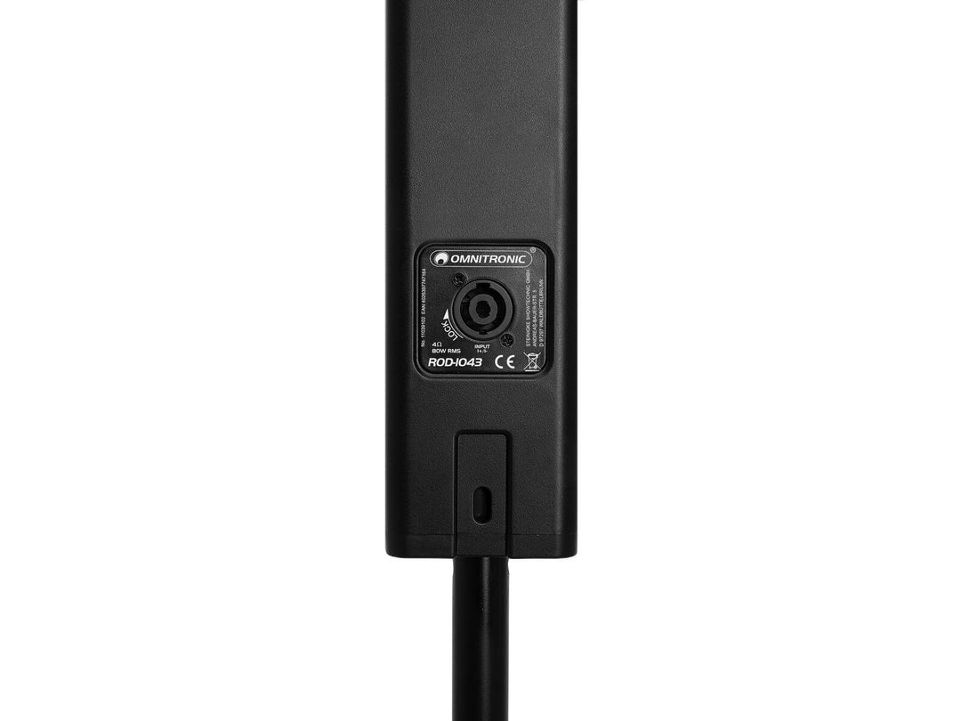 OMNITRONIC ROD-1043 Système d’enceinte colonne actif