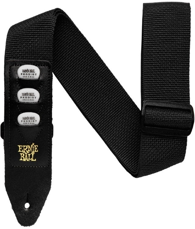 Ernie Ball EB-4039 Sangle Pickholder Black