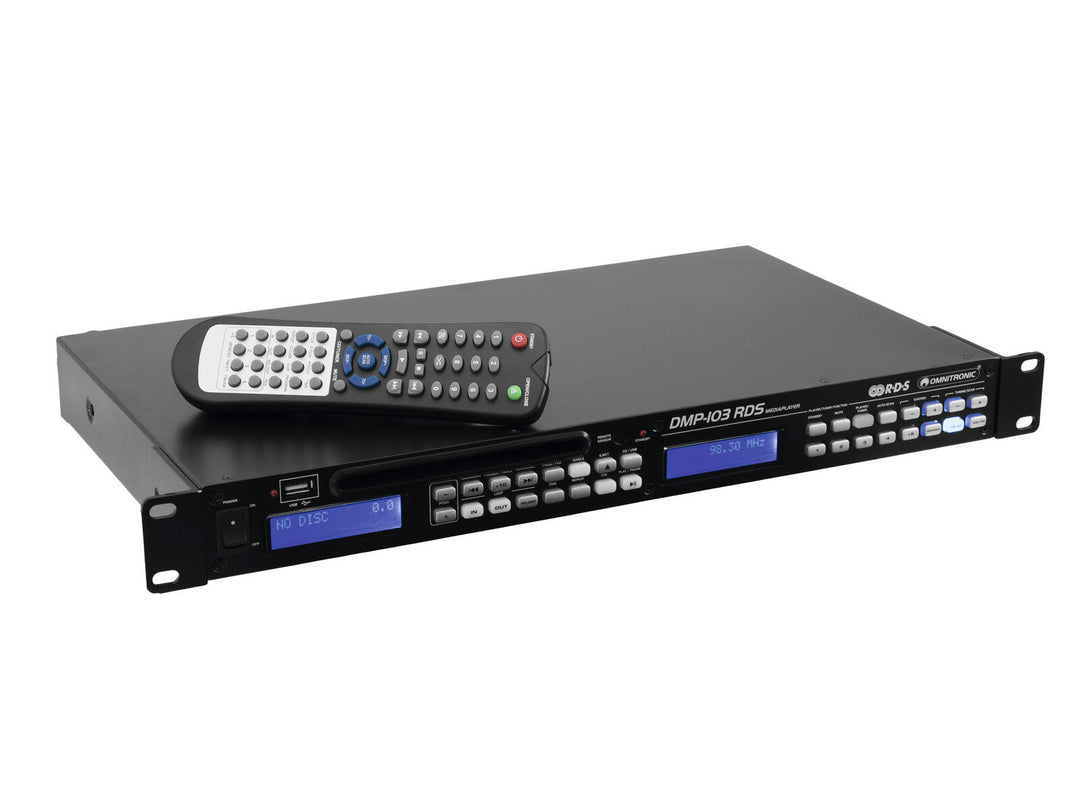 OMNITRONIC DMP-103RDS Lecteur multimédia