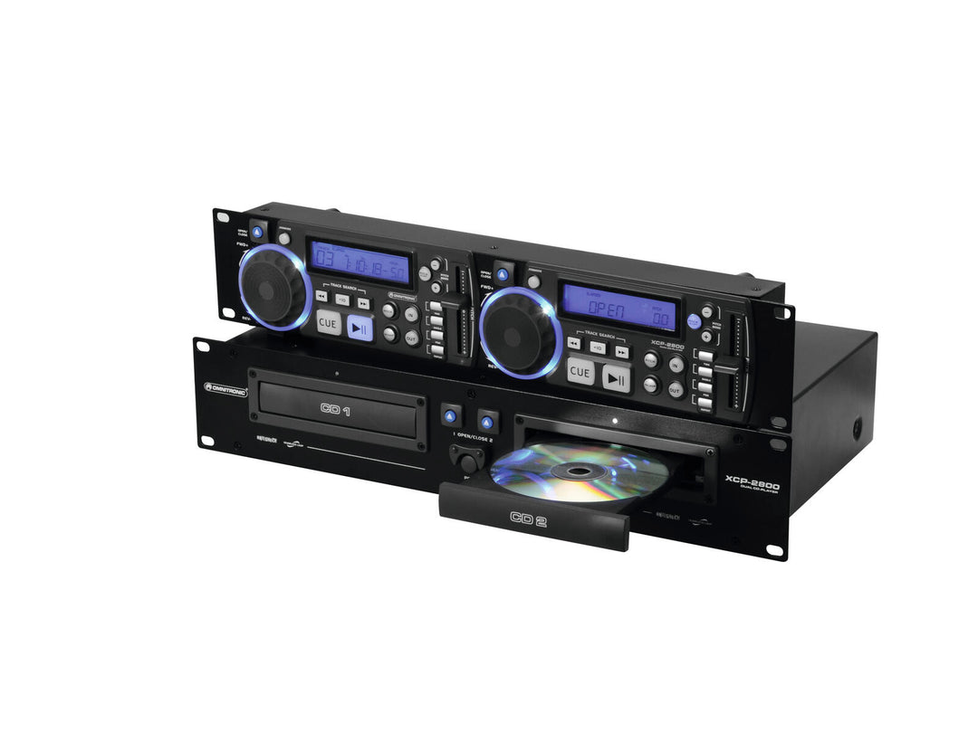 OMNITRONIC Lecteur CD double XCP-2800