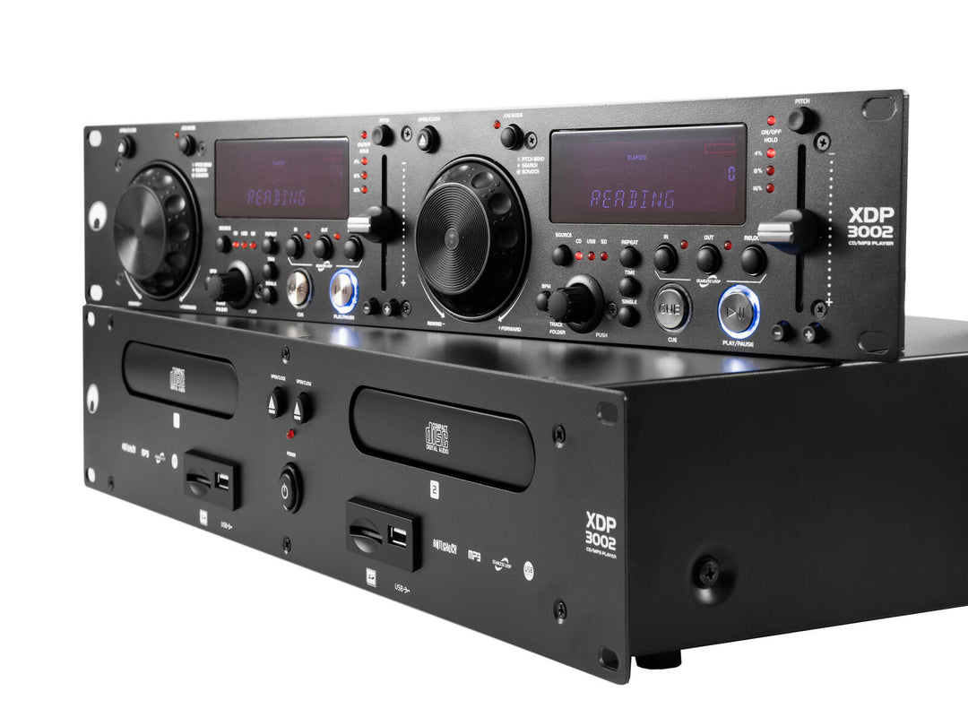 OMNITRONIC Lecteur CD/MP3 double XDP-3002