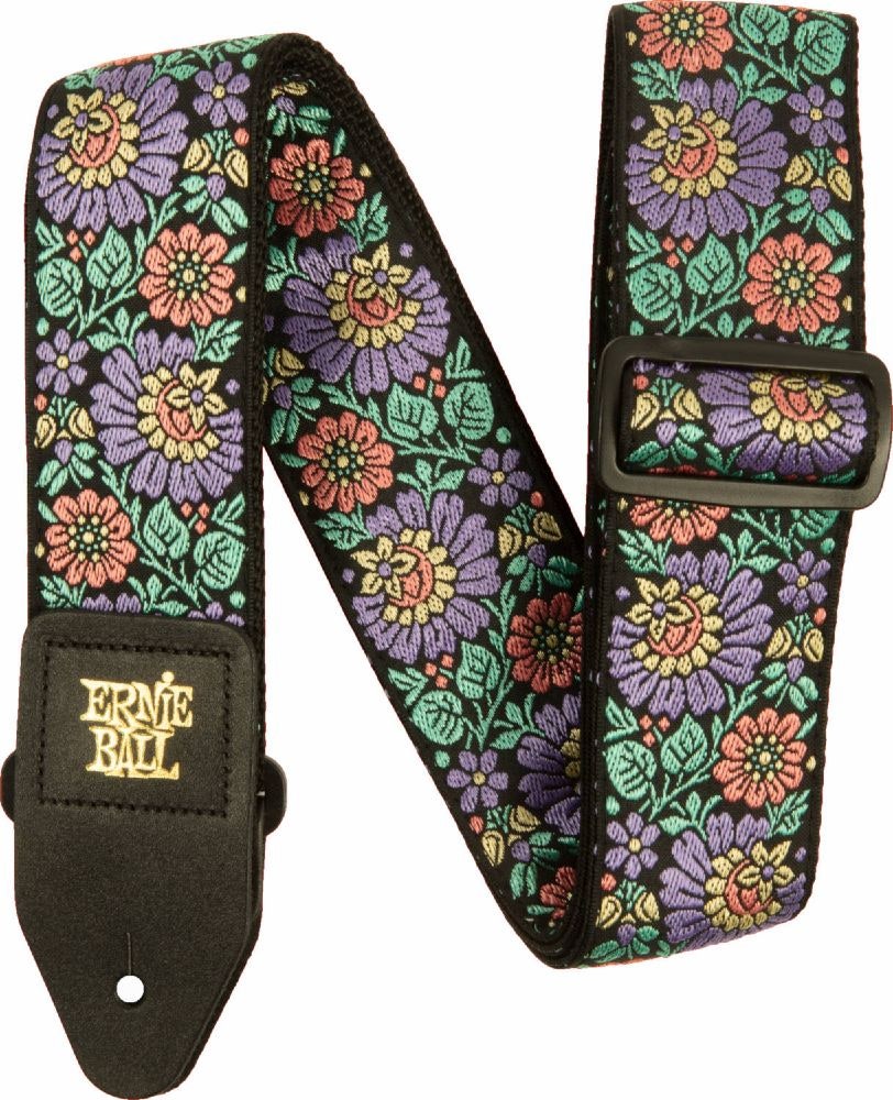 Ernie Ball 5340 Evening Bloom, sangle jacquard