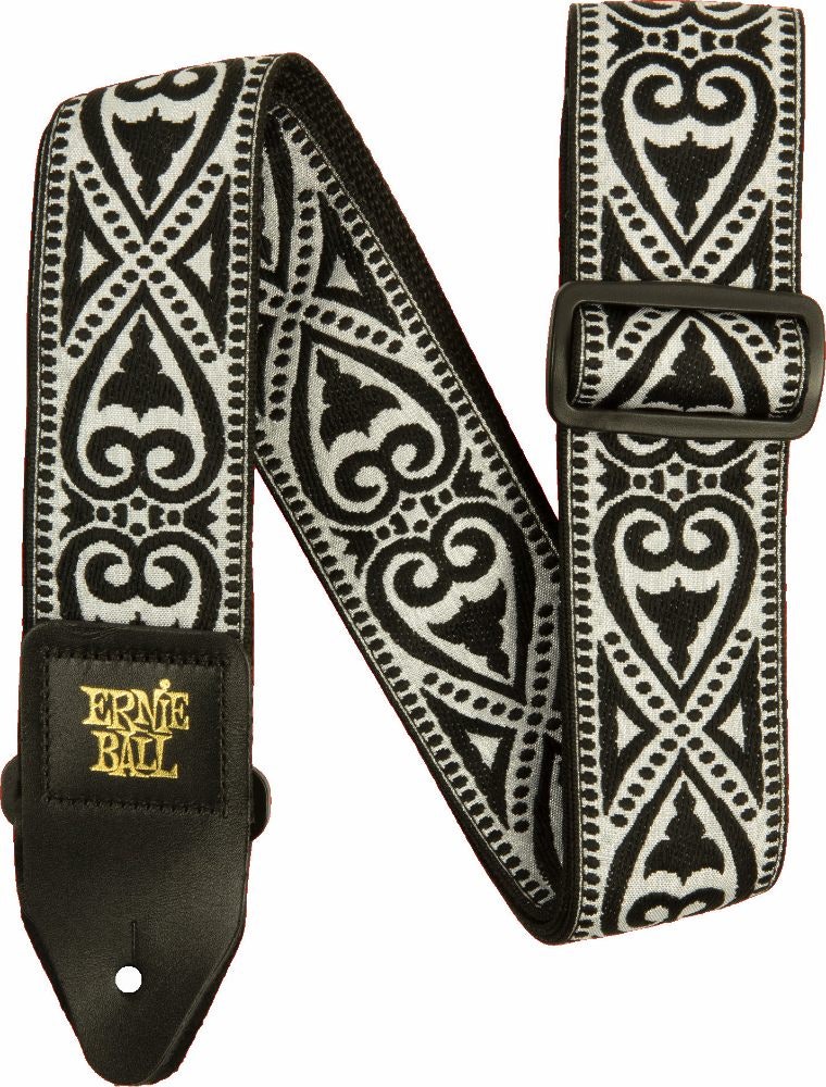 Ernie Ball Sangle jacquard Black Heart - 5345